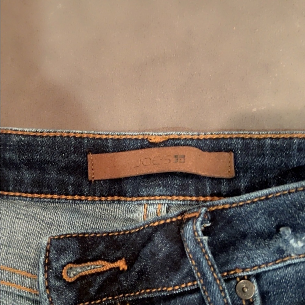 Joe's Jeans Classic Blue Denim with Contrast Stitching